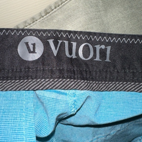 Vuori men’s blue drawstring swim shorts 32 beach summer vacation - Picture 8 of 12